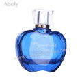 60ml botellas de perfume de cristal elegantes formadas azul de Apple